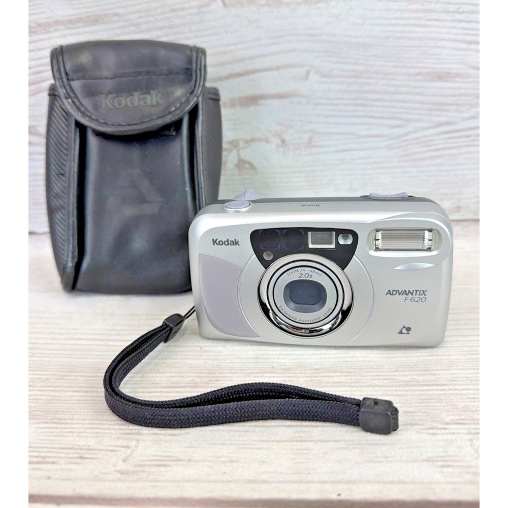 KODAK Advantix F-620 Film Camera w/ Kodak Advantix Beltloop Case Tested